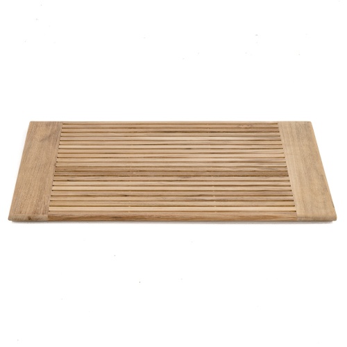 18421 PacificaÂ Bath Mat angled side view on white background